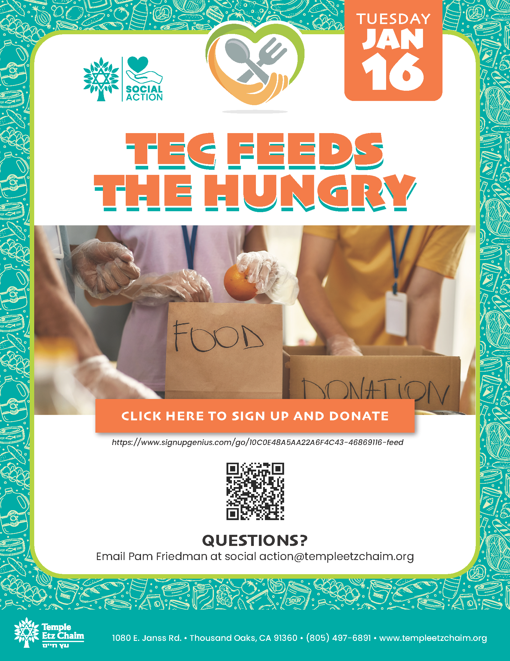 Social Action - Feeding the Hungry Lunch Assembly