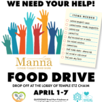 Social Action - Manna Food Drive