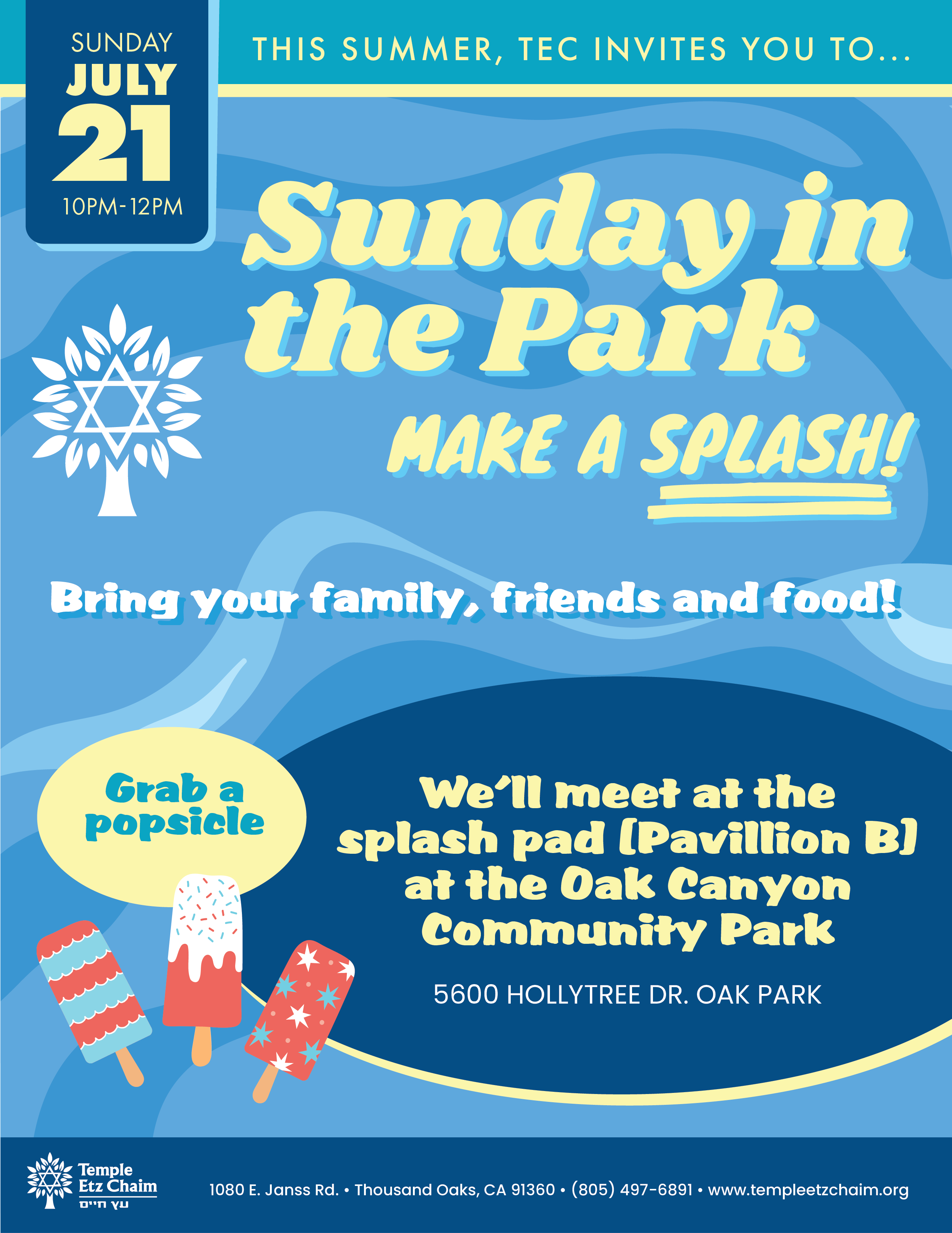 Sundays in the Park - Oak Canyon Community Park Splash Pad